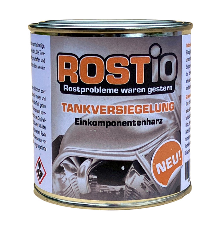 Rostio Tankversiegelung 1k Tankbeschichtung Einkomponentenharz Tanksanierung