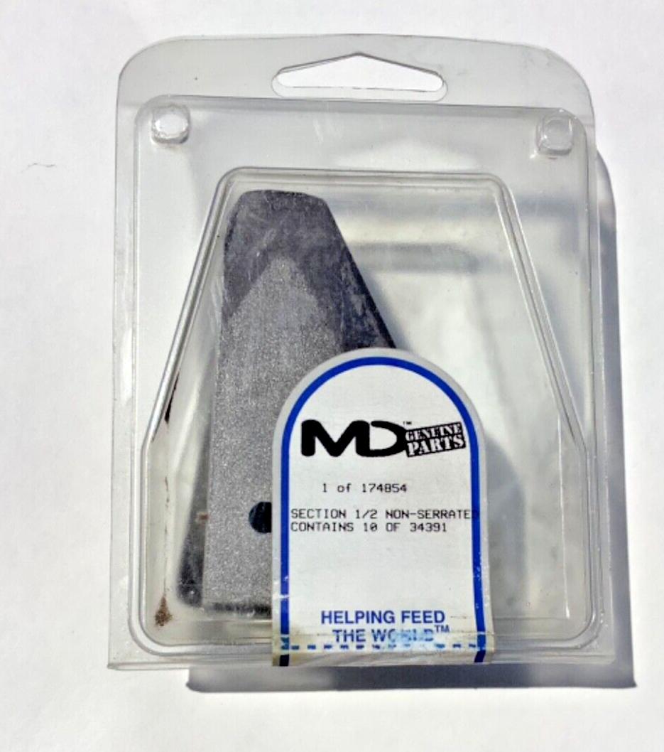 NOS OEM (10) Macdon 174854 Sickle Section may fit D65 D60