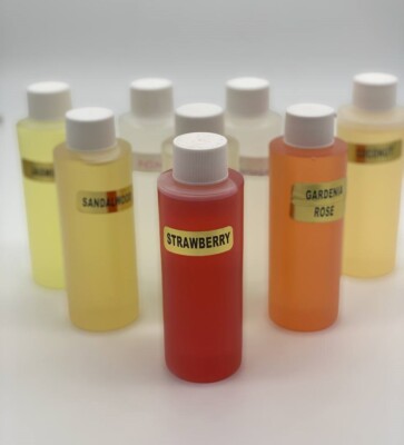 Perfume Oil 4 Oz Aroma Scented Essential Oils Soap, Candle and Slime making