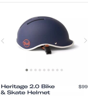 Thousand Heritage 2.0 Bike & Skate Helmet Thousand Navy Medium