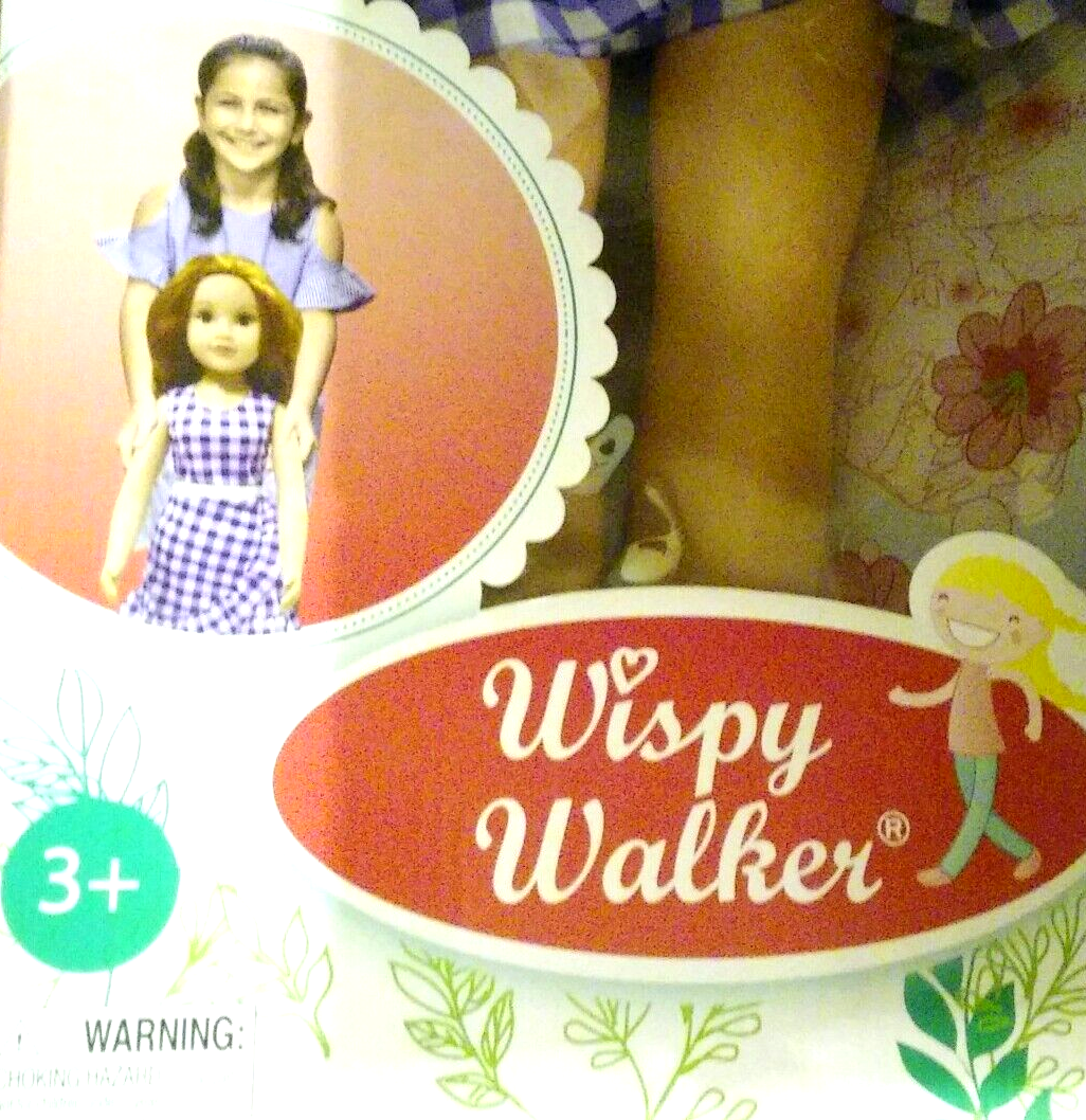 WISPY WALKER 27 INCHES TALL WALKING DOLL "BY UNEEDA" NEW IN BOX!!!!!!