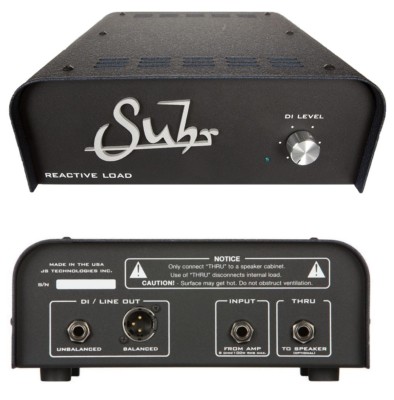 Suhr Reactive Load Box 8 ohms 100 RMS Max Di Direct Box For