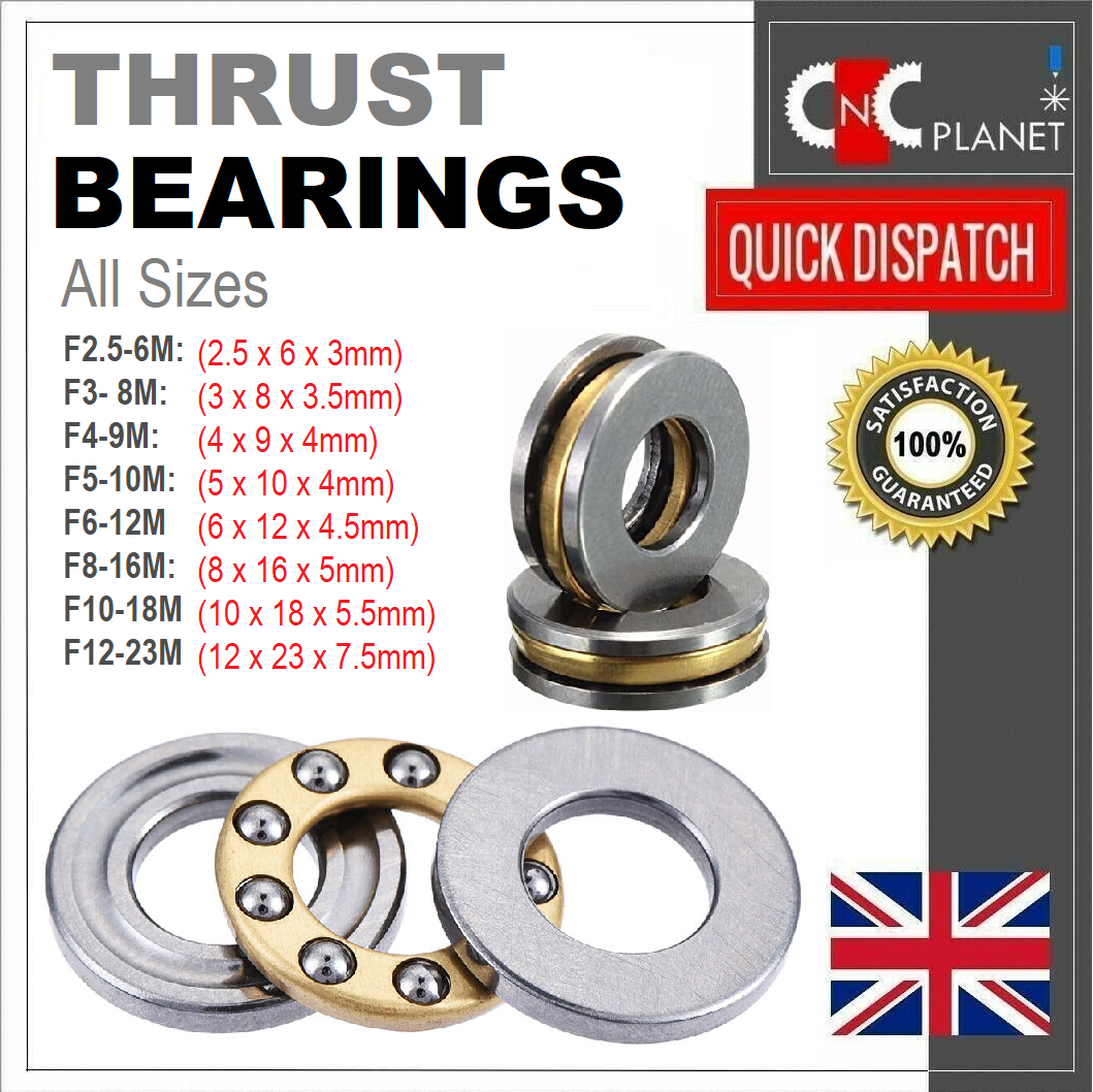 Thrust bearing sizes deals