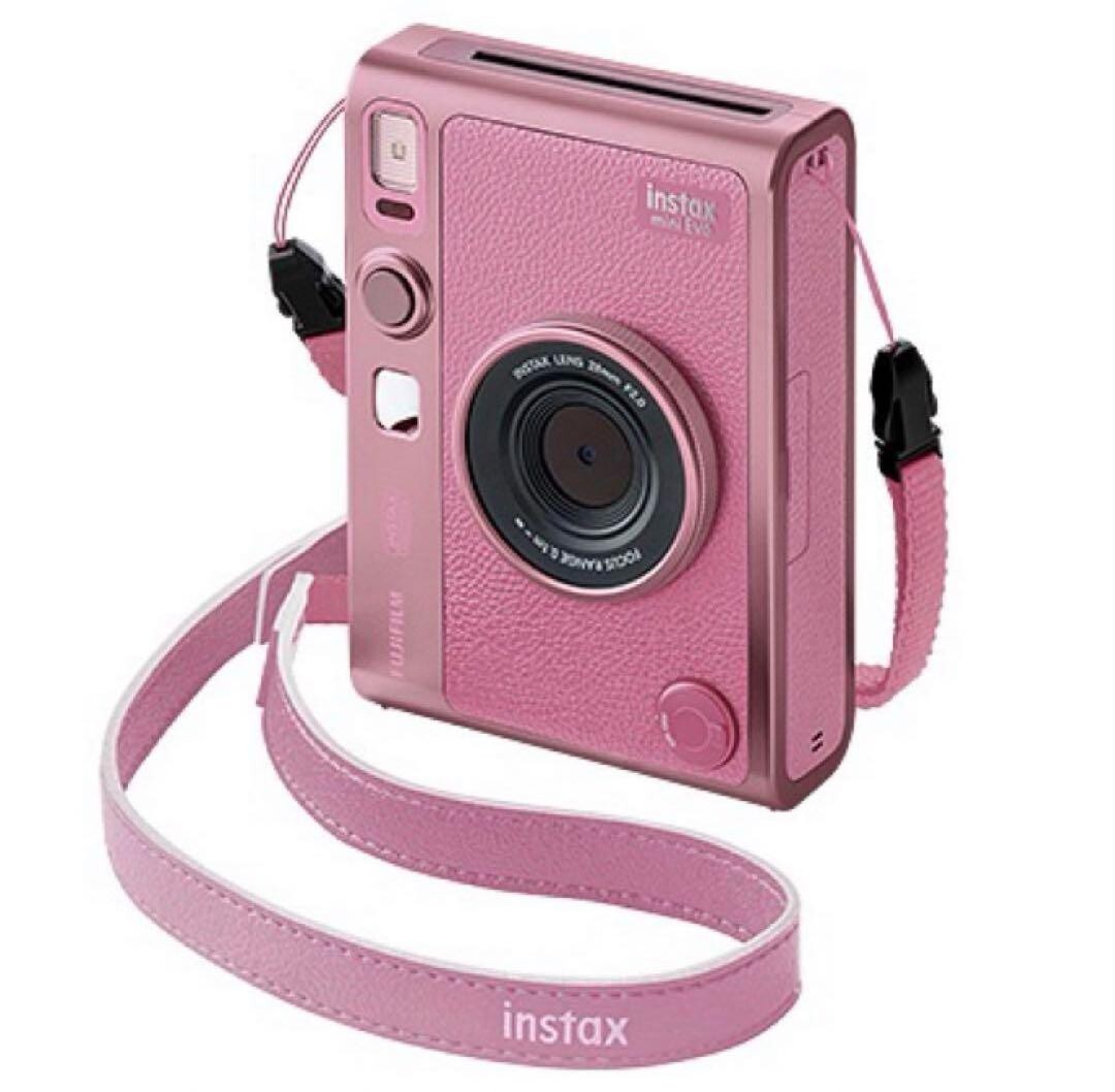 お盆限定値下げ‼️Instax Mini EVO 美品 Fujifilm Instax Mini EVO Instant Camera Pink Japan Limited