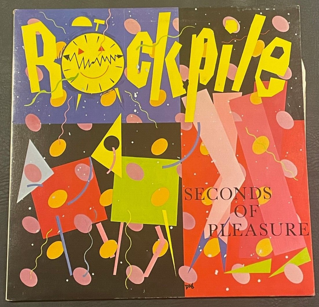ROCKPILE-SECONDS OF PLEASURE JC 36886 LP VINYL RECORD DAVE EDMUNDS