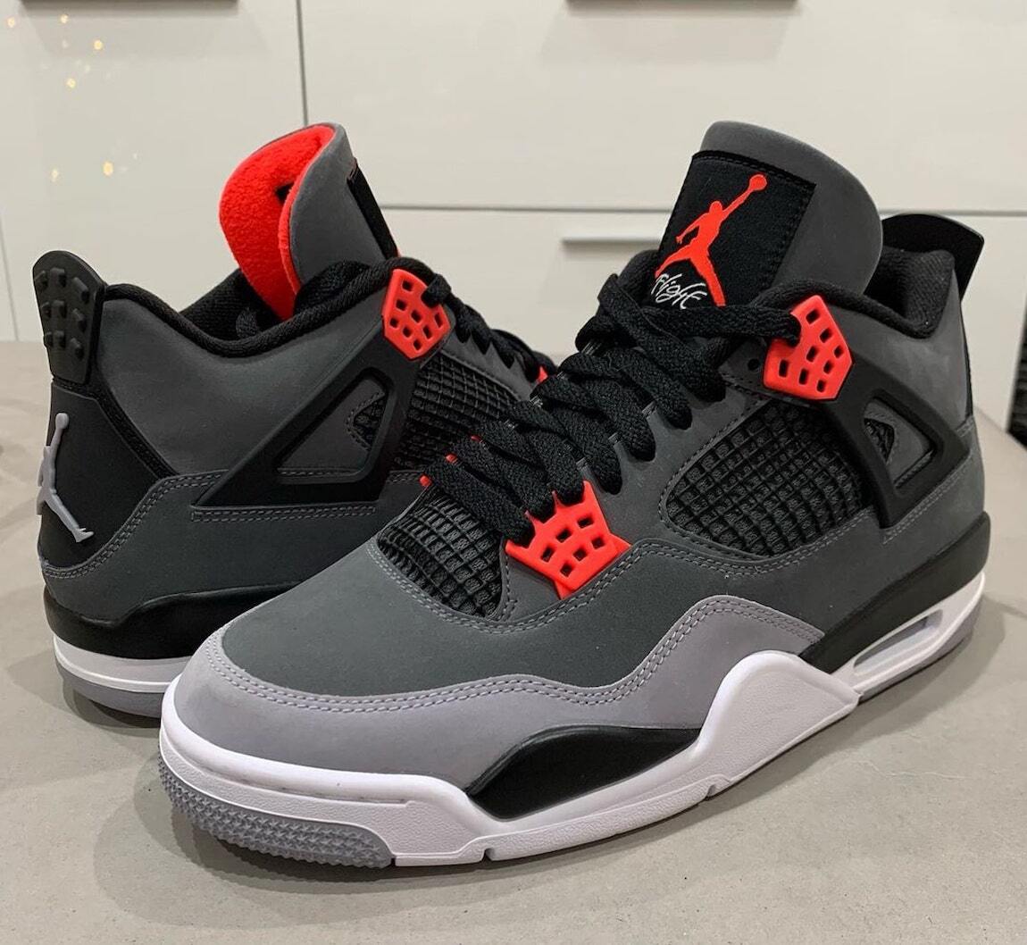 retro 4 grey and infrared