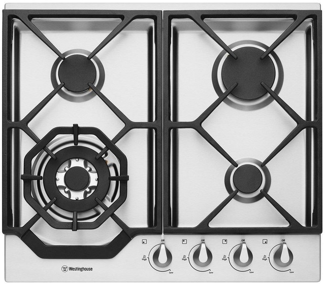 Westinghouse 60cm Natural Gas Cooktop Model WHG646SA RRP 1189.00
