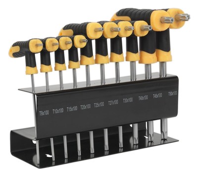 Siegen T-Handle TRX-Star* Key Set 10pc