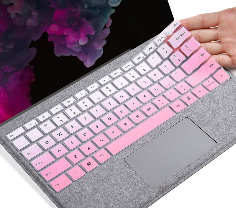 Casebuy Keyboard Cover Skin for 2021 2020 Surface Pro 7+ 12.3