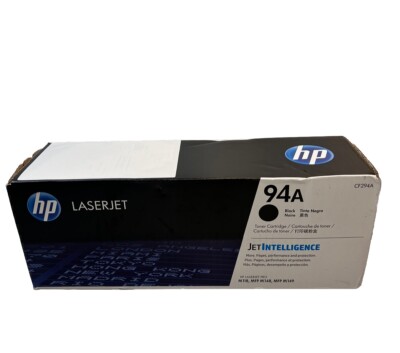 HP CF294A LaserJet 94A Toner Cartridge - Black New Sealed Damage Box