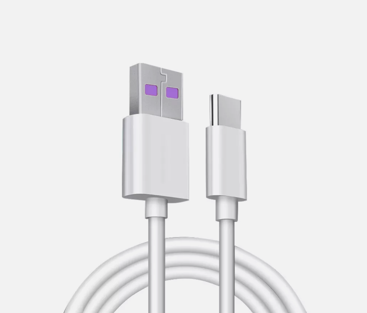 USB Type C Data Cable 5A Fast Charging USB-A to USB-C Charger Cord For Phone