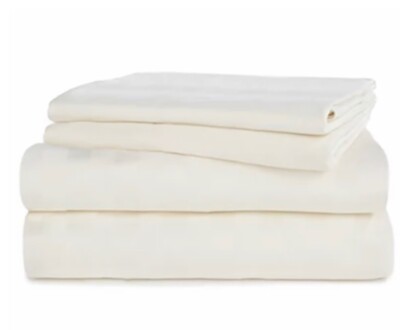 Ivory Living Color 4 PC Sheet Set (320 thread count)