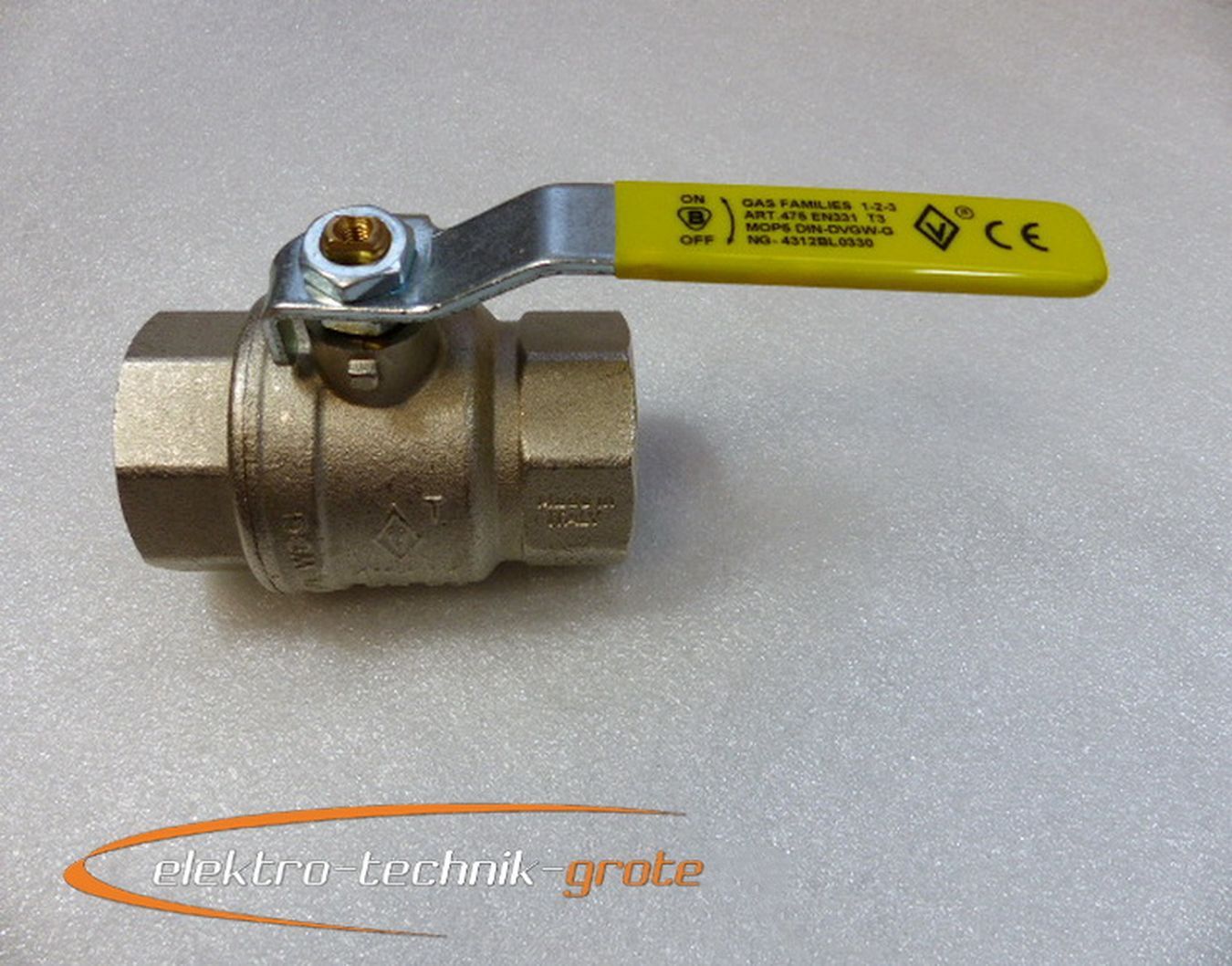 3 Wege Kugelhahn elektrisch 24-240V DN8 - 1/4 Zoll Messing voller Durchgang mit L-Bohrung
