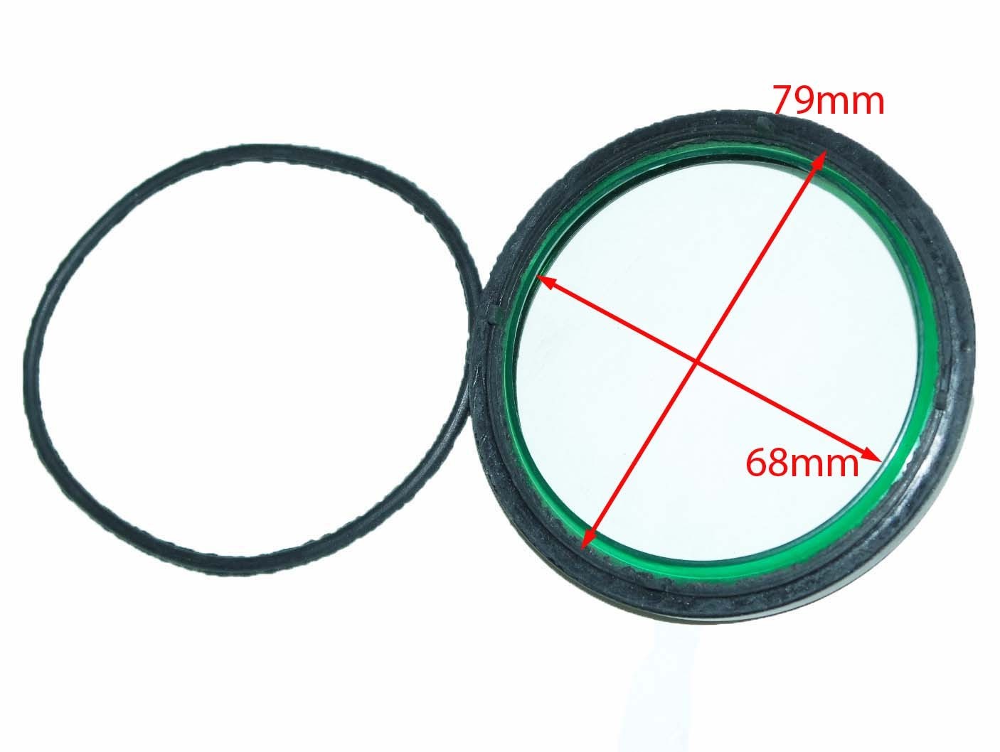 Vespa PX LML Speeod Speedometer Glass Lens Plastic Made 