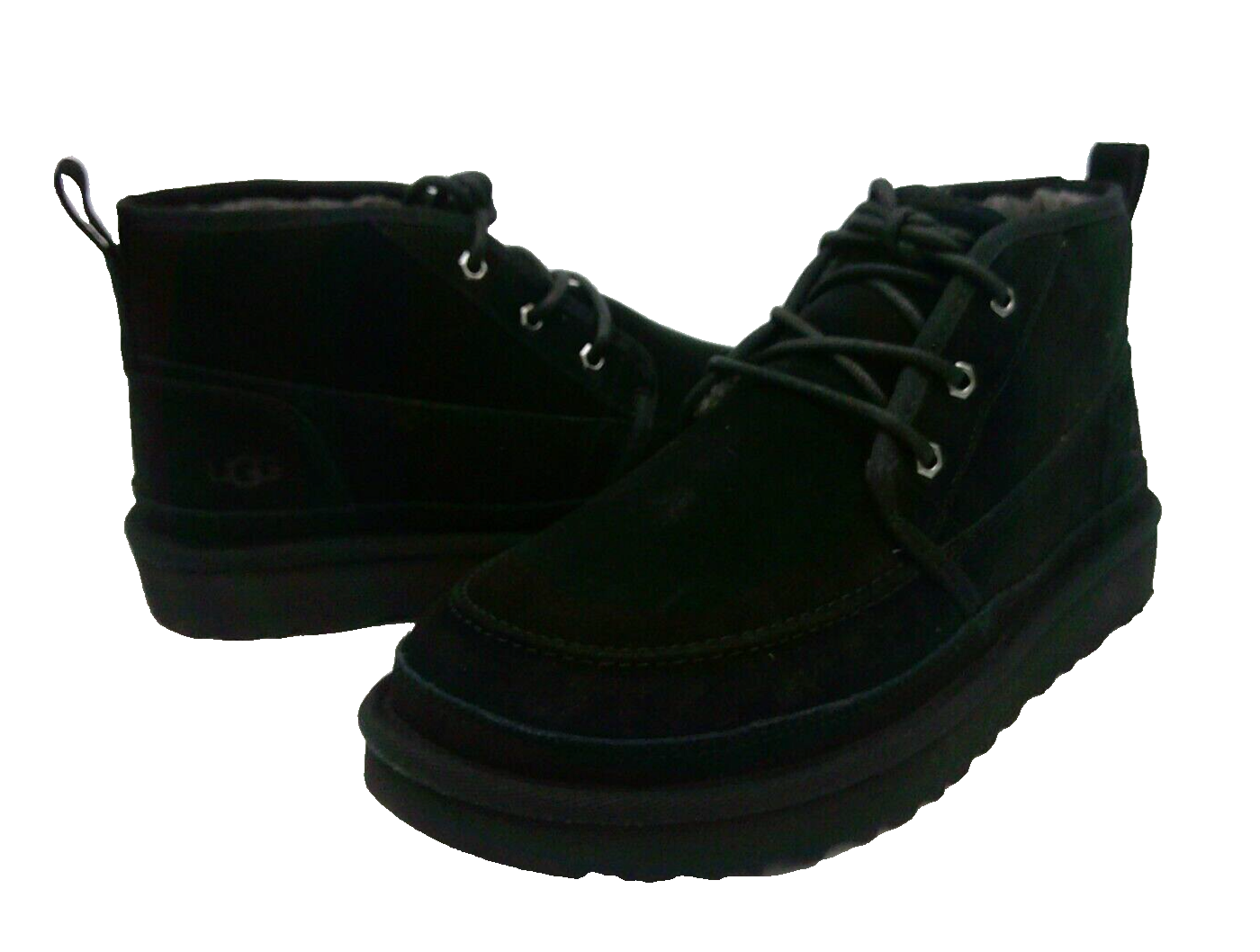 UGG NEUMEL MOC MEN BOOTS SUEDE BLACK US 9 /UK 8 /EU 42 /JP UGG NEUMEL MOC MEN BOOTS SUEDE BLACK US 9 /UK 8 /EU 42 /JP