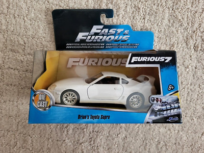 NEW 1/32 Scale Jada Diecast Car Fast & Furious Furious 7 Brian s Toyota Supra