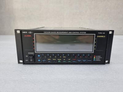 MKS VACUUM GAUGE MEASUREMENT  END CONTROL SYSTEM  146C-FFFFO-1-S (As-Is)