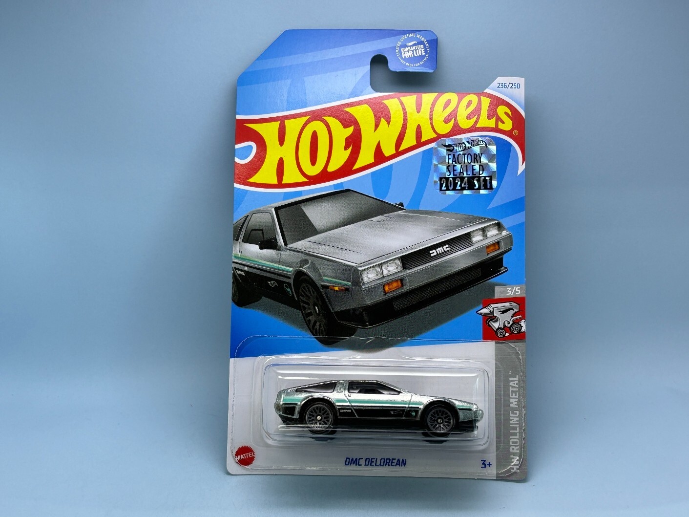 DMC Quetzal ケツァール　Revival Series Amazon.com: Delorean DMC (Time Machine) Brushed Metal Train