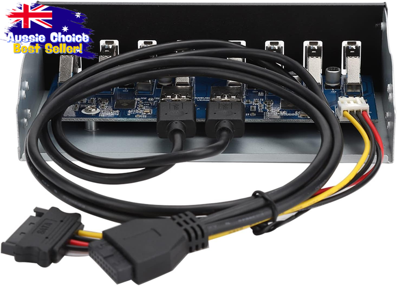 USB 3.0 Hub 8 Ports 19Pin Front Panel Adapter for PC Motherboard Extension