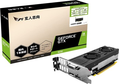 Expert Oriented NVIDIA GeForce GTX1630 Graphic Board GDDR6 4GB GALAKURO GAMING