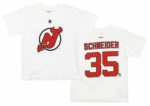 Футболка Reebok NHL Youth New Jersey Devils COREY SCHNEDIER #35 Player с графикой