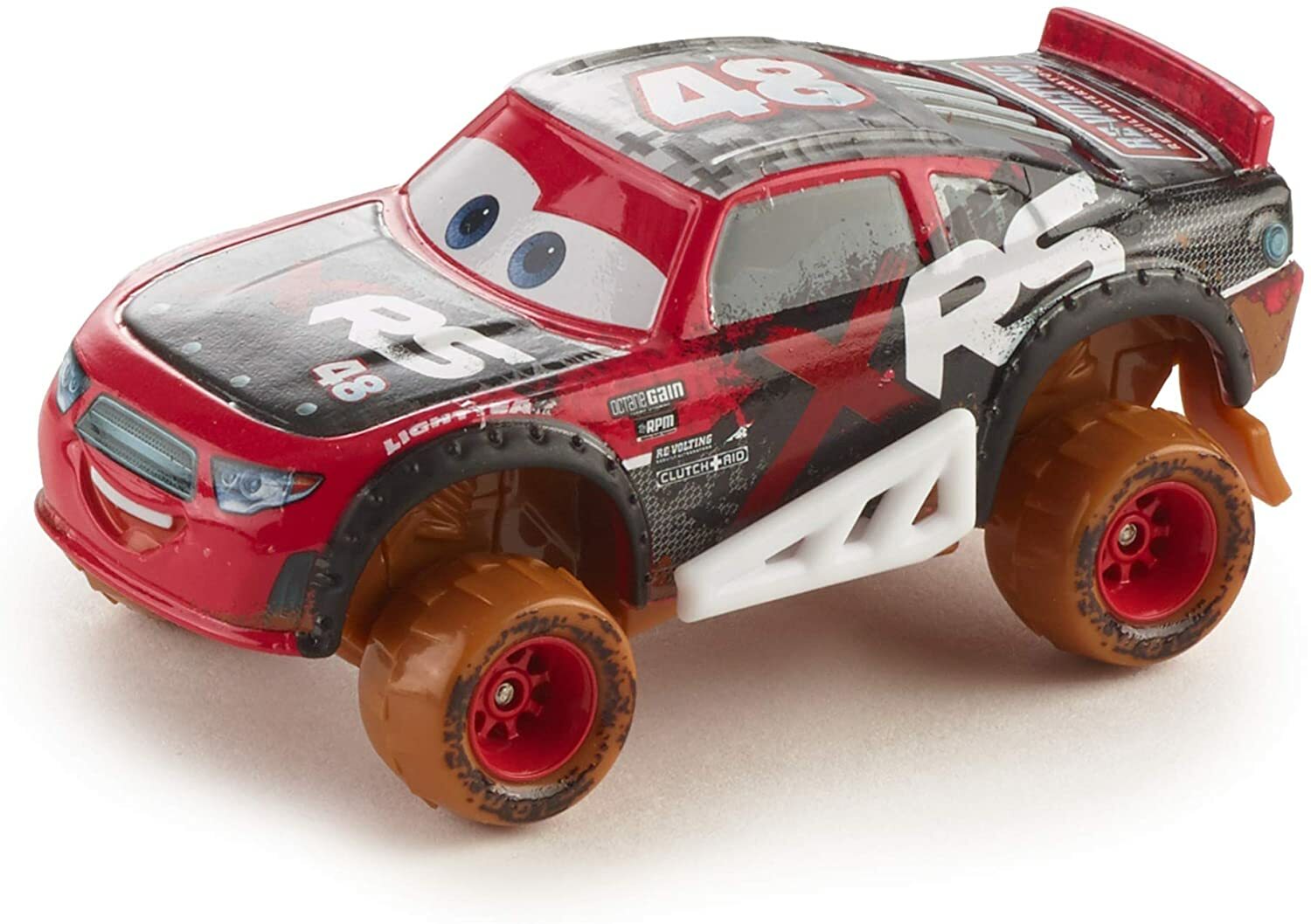Disney Pixar Mattel Re Volting Cars Xrs Mud Racing 1 55 Scale Diecast Sammargifts