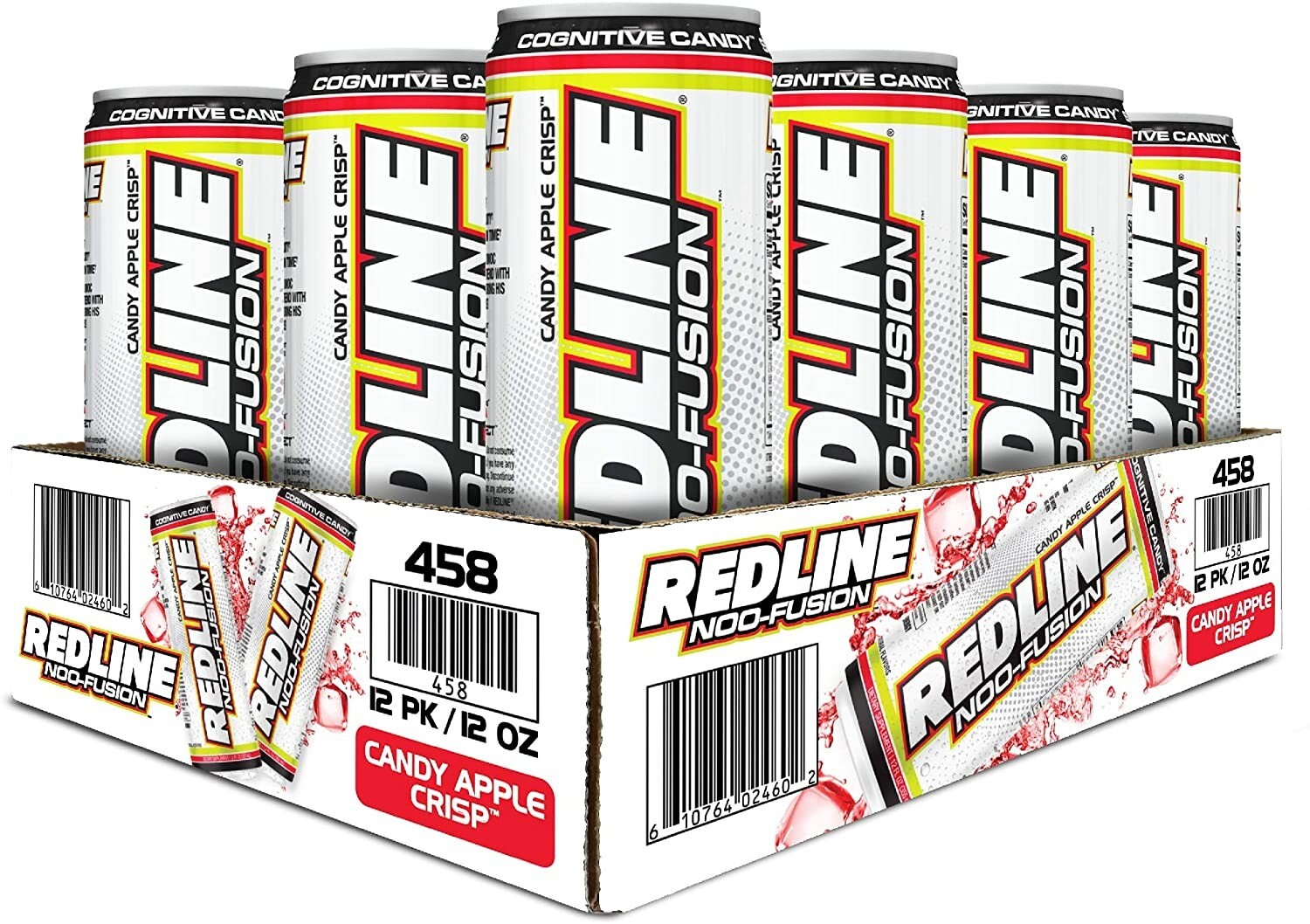 REDLINE NOO Fusion - Carbonated Pre-Workout Energy Drink
