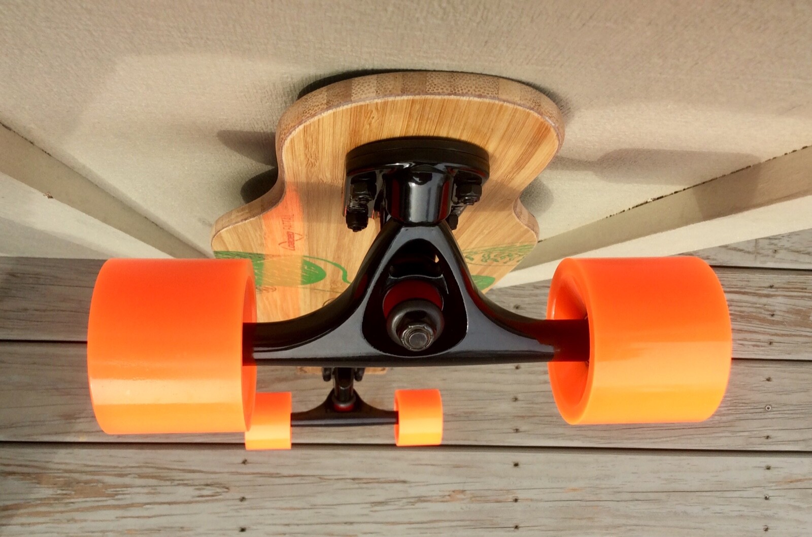Loaded Boards Fattail Flex1 Longboard Complete Paris V2 Trucks Orangatangs Jehu