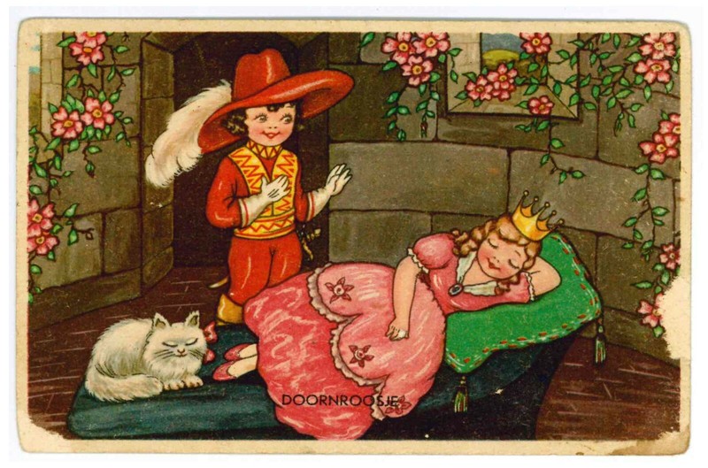 Ak Doornroosje, DornrÃ¶Schen, Sleeping Beauty