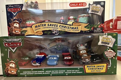 Disney Pixar Cars Mater Saves Christmas  Target Exclusive  2 Boxset