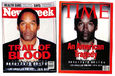OJ Simspon Newsweek Time Magazine June 1994 Newsstand Lot