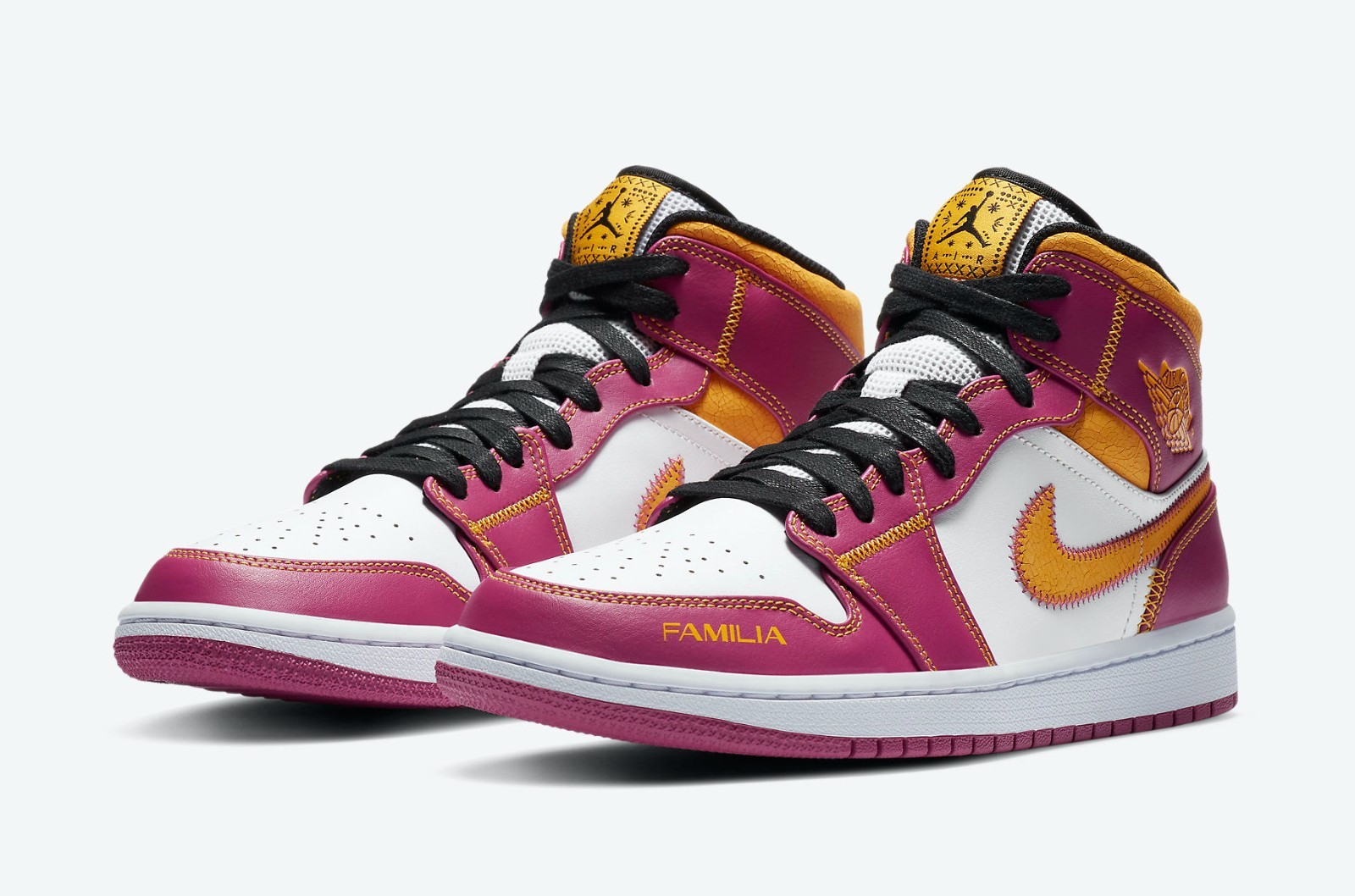Sz 11.5 Air Jordan 1 Mid Day of the Dead DC0350-100 Dia De Los