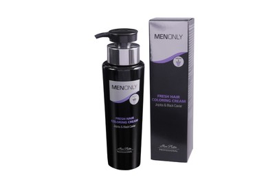Mon Platin Men Only Fresh Hair Coloring Cream Jojoba & Black Caviar 8.5 fl.oz