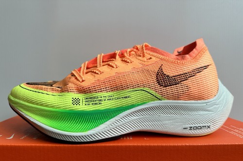 Nike Zoomx Vaporfly Next%2 Peach Cream Green Shock CU4123