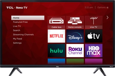 TCL - 32" Class 3-Series HD 720p LED Smart Roku TV
