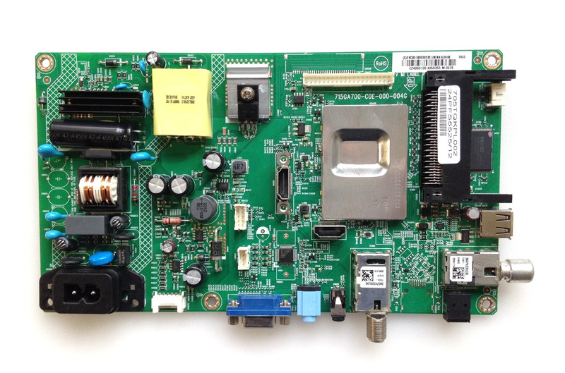 Platine Main Board 715ga700-C0e-000-004g Pour Tv Philips 24pfs5525/12