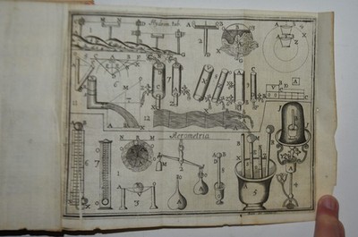 MATEMATICA - fig. 1754 - fisica - Monteyro - 8 TAVOLE - Coimbra - RARO