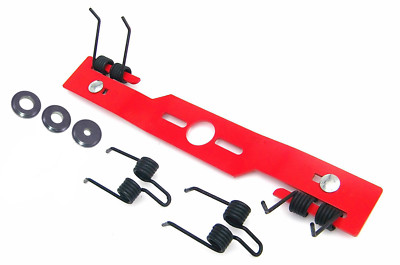 Vertikutiermesser Kraftharke / Rasenmähermesser / Messer / Umbau Kit + 4 Federn 