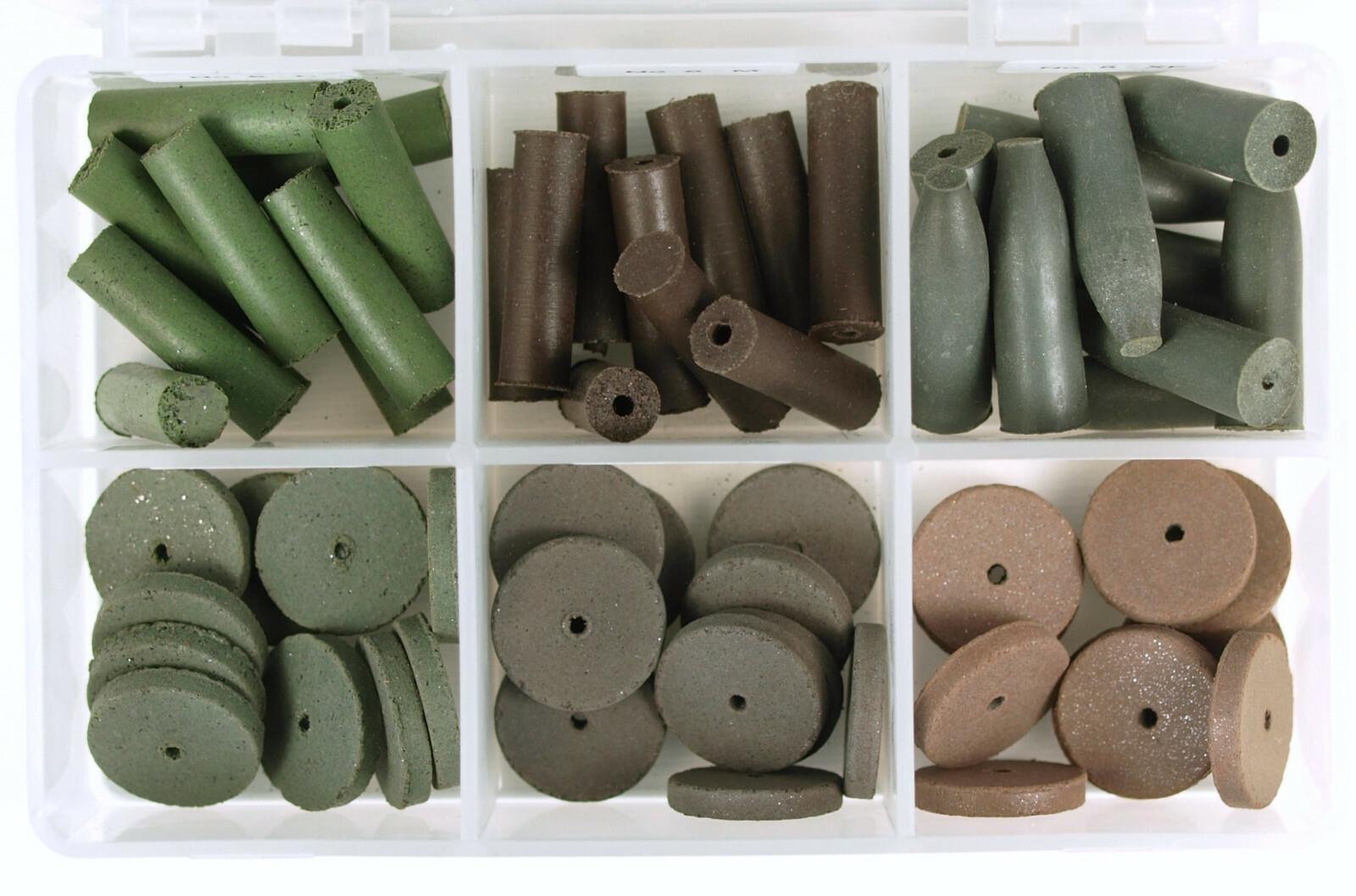 Set of 60 Cratex Abrasive Wheels in Six Styles   Lot #R012