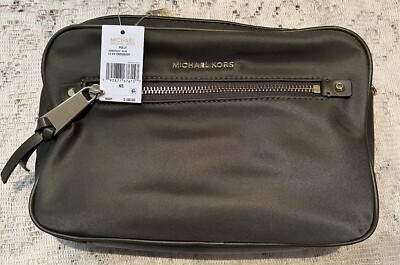 Michael Kors Polly Olive LG East West Crossbody  Bag