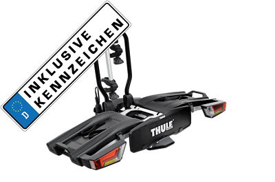Thule Heckträger Kupplungsträger EasyFold XT2 933 2 Räder 60kg +Kennzeichen