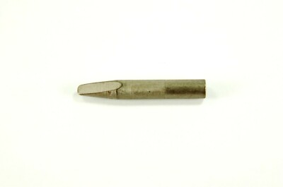 Lot of 2 - Cooper/Weller  - WT-60 Soldering Tip, Chisel Pit, Threaded ID, 60W.