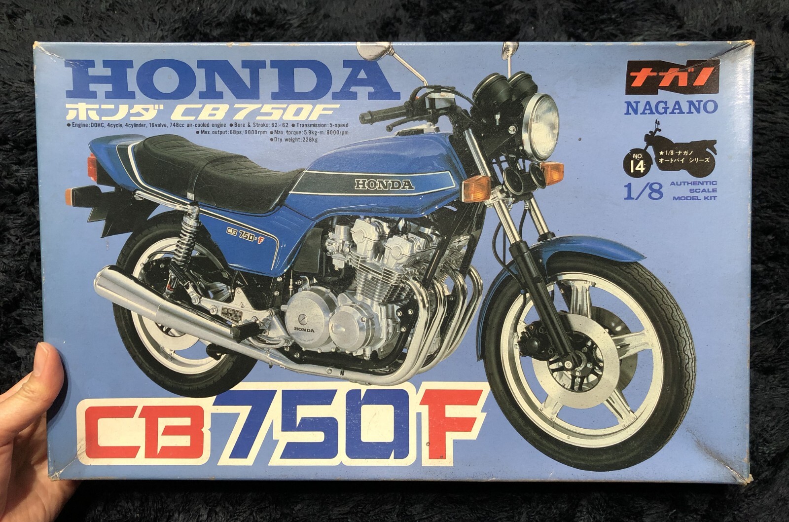 【希少】ナガノ1/8 ホンダ CB750F HONDA CB 750F MOTORCYCLE 1/8 MODEL KIT NAGANO | eBay