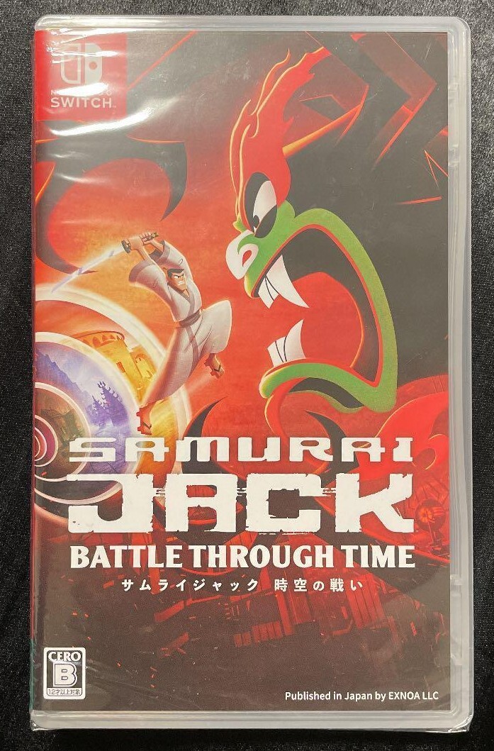 Switch Samurai Jack Battle Through Time Limited Japanese