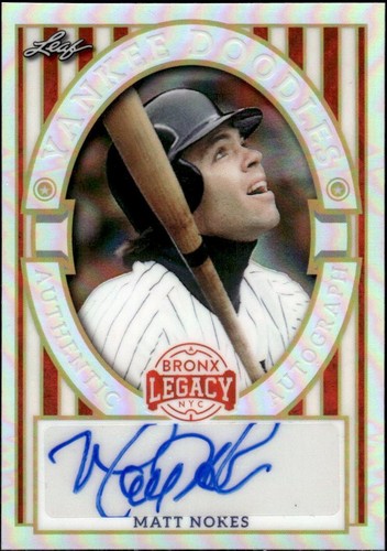 2024 Leaf a Bronx Legacy - Matt Nokes #YD-MN1