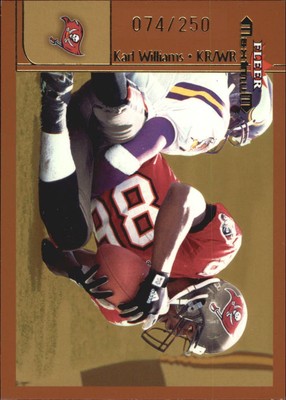 2002 Fleer Maximum To The Max #211 Karl Williams /250