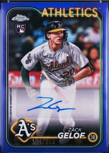 2024 Topps Chrome Update Series - Zack Gelof #AC-ZG