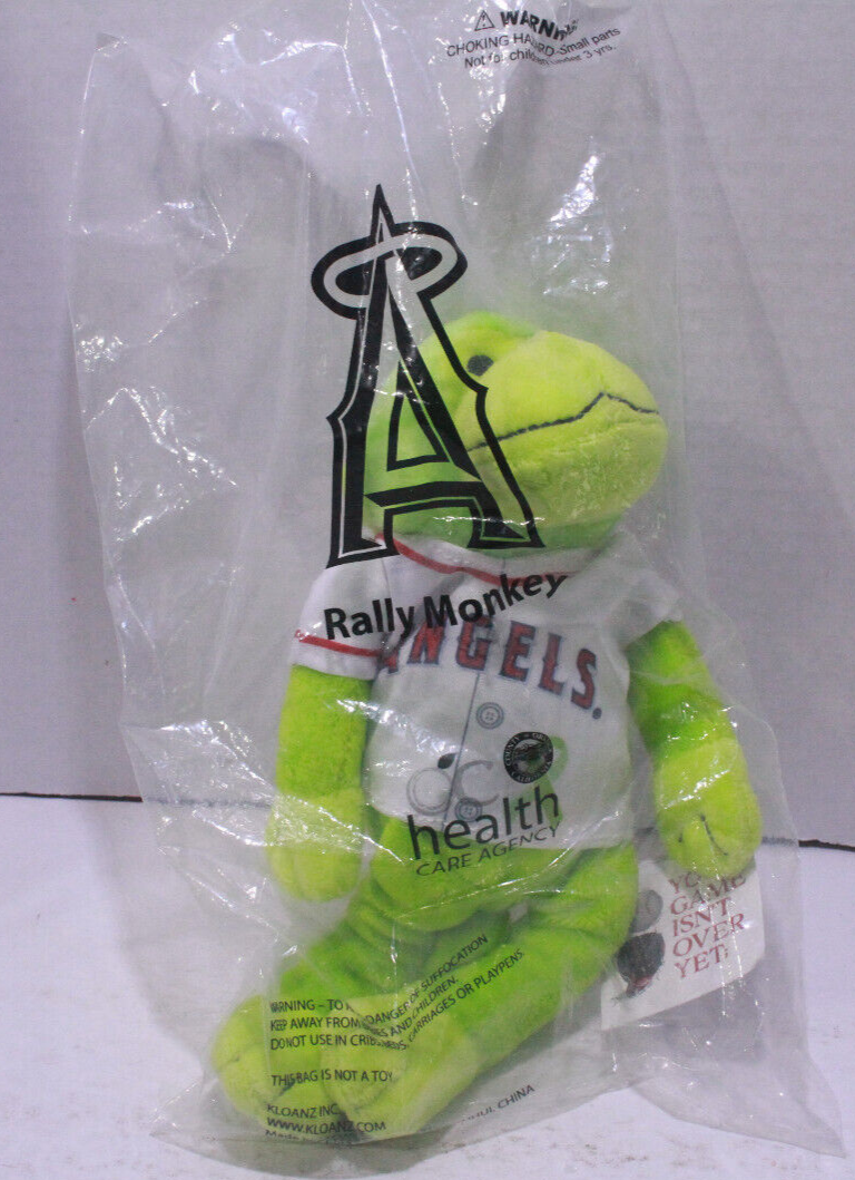 Los Angeles Angels Green Rally Monkey Promotional Giveaway