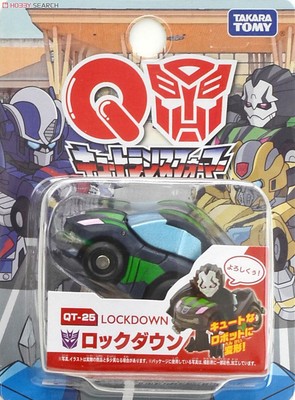 Takara TOMY Transformers Choro Q QT-25 Lockdown Action Figure in stock