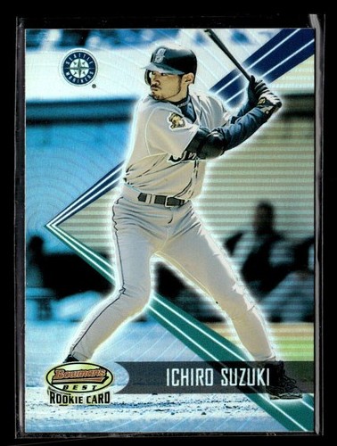 2001 Bowman's Best Ichiro Suzuki /2999 #162 Rookie Seattle